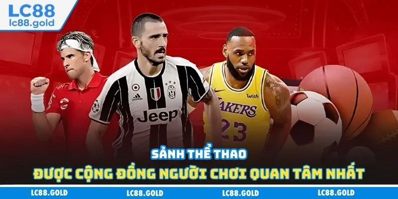 Sảnh thể thao được cộng đồng người chơi quan tâm nhất Sảnh thể thao được cộng đồng người chơi quan tâm nhất